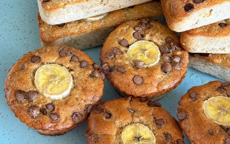 MUFFINS DE BANANA