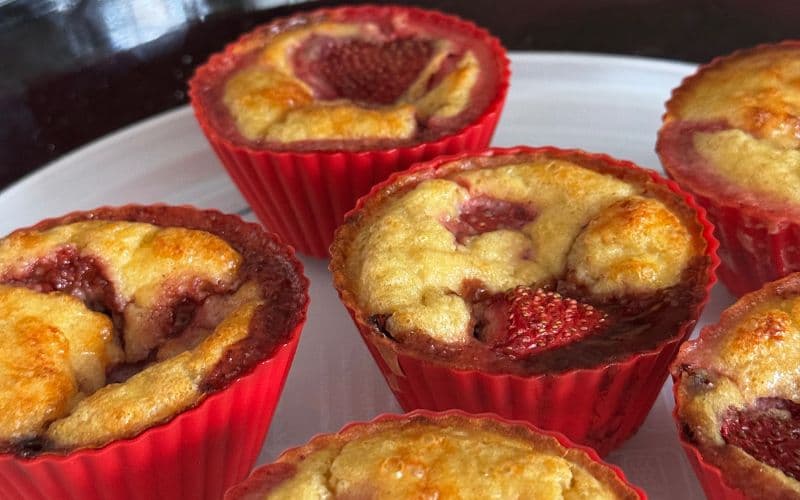 MUFFINS DE FRESA