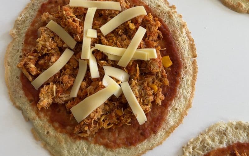 PIZZA DE AVENA