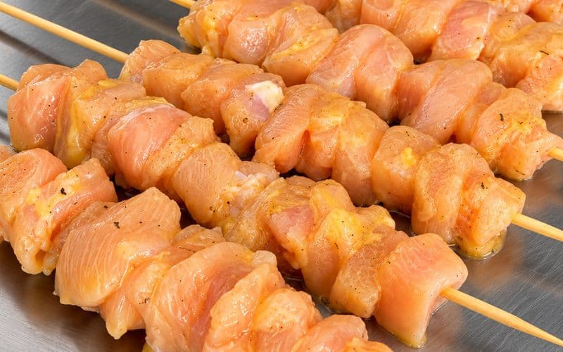 BROCHETA DE POLLO