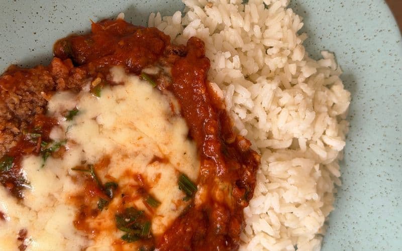 PARMIGIANA SIN FRITURA